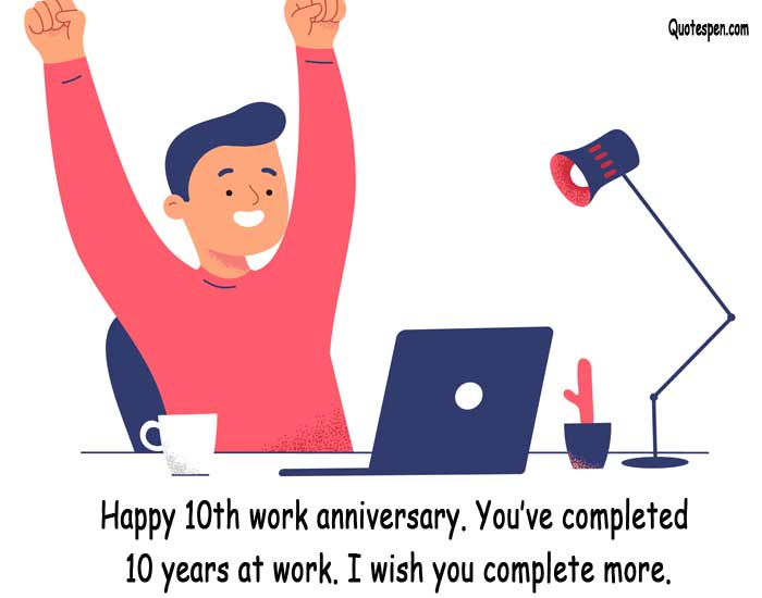 10th-Work-anniversary-wishes-messages
