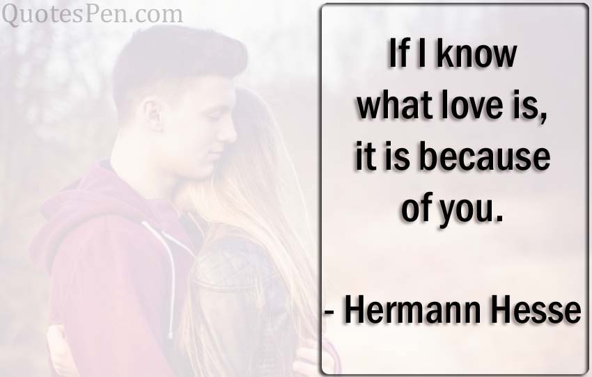 love quote for him-by hermann hess