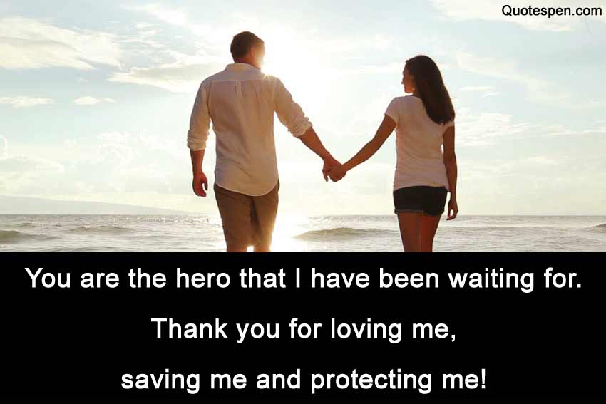 you are the hero-quote for him