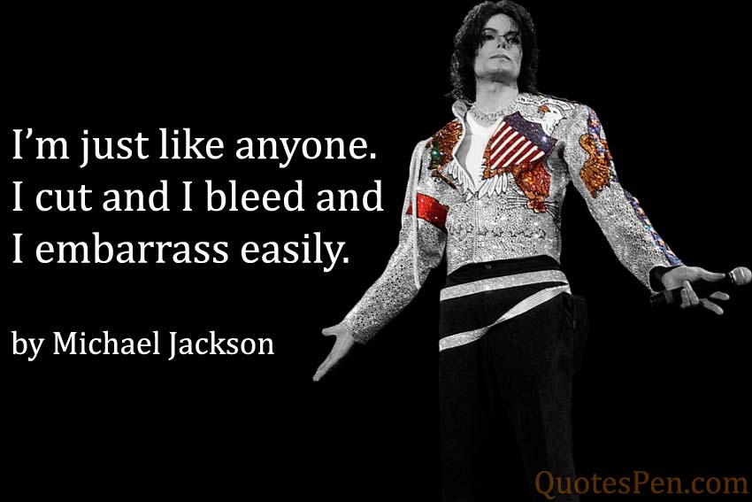 Best Michael Jackson Quotes on Inspirational, Life, Music, Dance, Success
