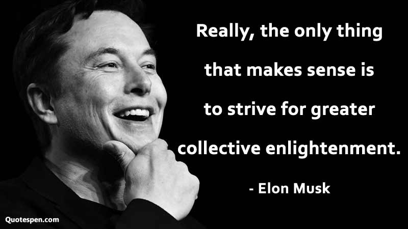 elon musk famous quote