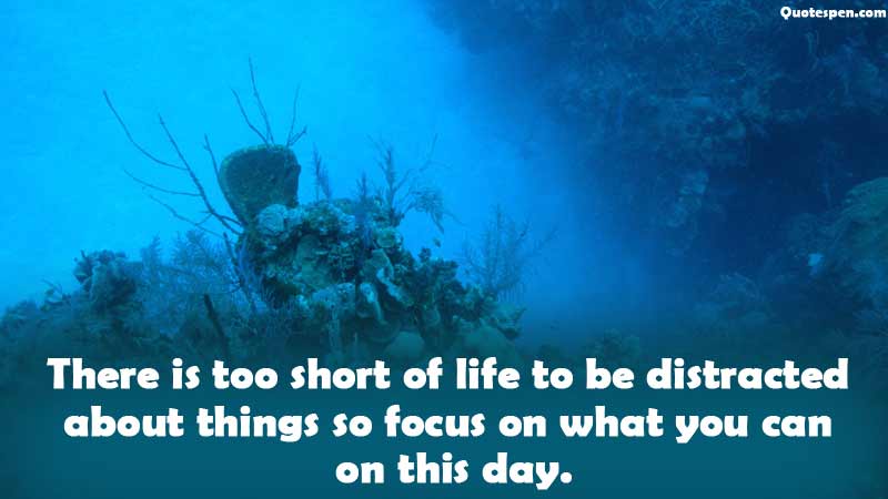 Life is too Short Quotes