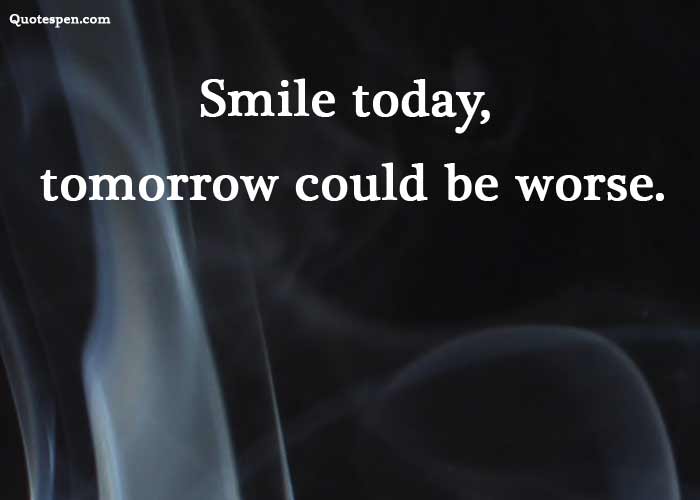 smile today