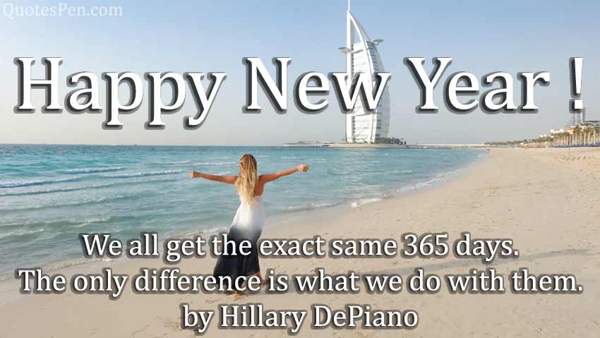 Inspirational New Year Quotes