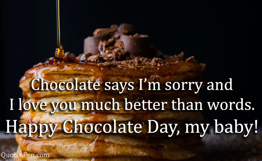 chocolate-says