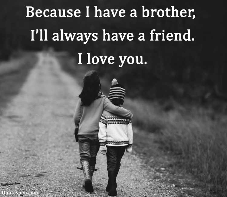 I Love You Brother Quotes