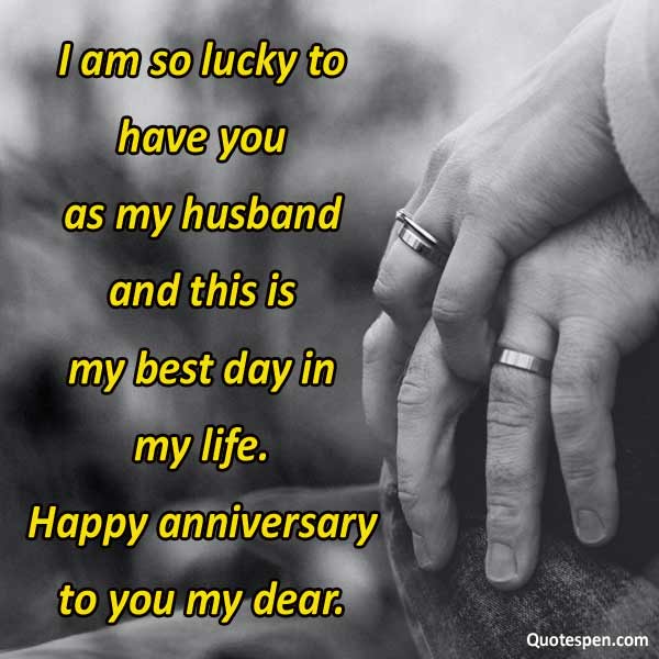 Happy Anniversary Wishes For Husband