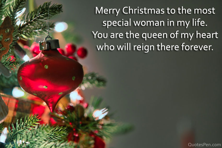 romantic merry christmas messages for wife
