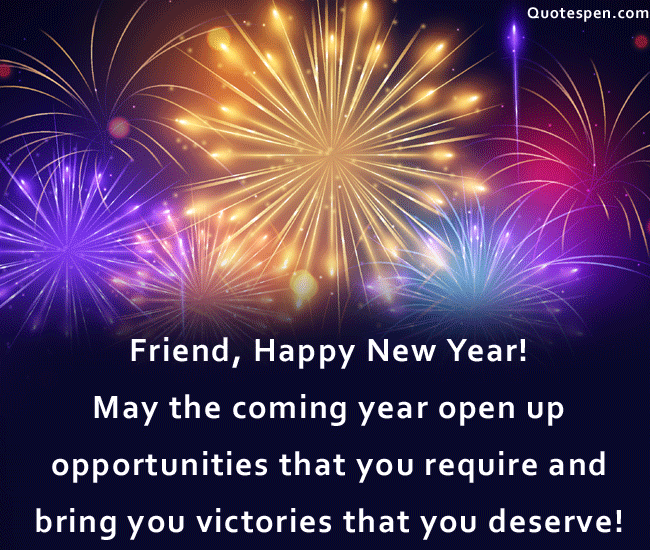 Heart Touching New Year Wishes for Friends